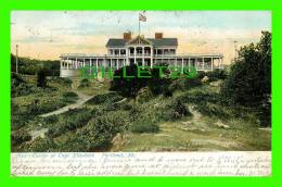 PORTLAND, MAINE - CASINO AT CAPE ELIZABETH - TRAVEL IN 1907 - UNDIVIDED BACK - - Portland