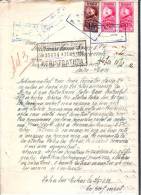 FISCAUX, REVENUES,DOCUMENT ,3 STAMPS,1932,ROMANIA - Fiscaux