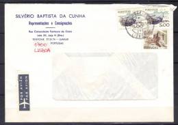 TZ1394 - PORTOGALLO , Lettera Commerciale Per L'Italia - Storia Postale
