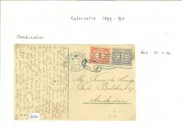 BRIEFKAART NVPH 51 + 52 Uit 1913 Van DEN HAAG Naar AMSTERDAM  (6553) - Lettres & Documents