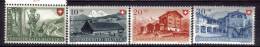 Switzerland:1948 Michel508-11 MNH** Cat.Value $13.00 - Ungebraucht