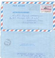 AEROGRAMME,1990,FRANCE - Luchtpostbladen