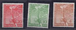 Berlin1952: OLYMPICS Michel88-90(Scott9N81-3)mnh** - Nuovi