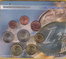 @Y@  Duitsland  2003  Messe Set Numismatica Berlin     BU  Oplage 666 Sets  Selten Angeboten - Germany