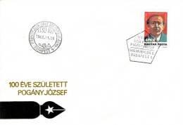 HUNGARY - 1986. FDC - Journalist,Martyr Jozsef Pogany - FDC