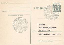 Berlin P 64, Gestempelt, Sonderstempel: Bad Mergentheim - 4. Lebertagung Der Sozialmediziner 15.10.1965 - Otros & Sin Clasificación