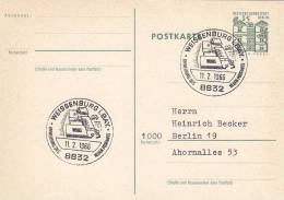 Berlin P 64, Gestempelt, Sonderstempel:  Weissenburg I.Bay. - Einweihung Des Neuen Postamts 11.2.1966 - Sonstige & Ohne Zuordnung