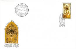 HUNGARY - 1987. FDC - Jesze Altar In 13th Century Church At Gyöngyöspata - FDC