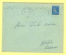 Finland: Old Cover 1943 Postmark - Covers & Documents
