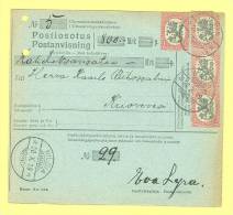 Finland Old Cover 1919 Postmark - Covers & Documents