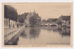 CPA INDRE 36 ISSOUDUN  Pont St. Paterne - Issoudun