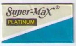 LAMETTA DA BARBA - SUPER - MAX PLATINUM - ANNO ? - Hojas De Afeitar