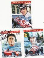 P - 2005 San Marino - I Campioni Del Mondo Della Ferrari - Used Stamps