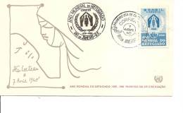 Réfugiés ( FDC Du Brrésil De 1960 à Voir) - Flüchtlinge