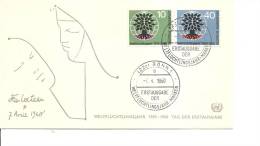 Réfugiés ( FDC De RFA De 1960 à Voir) - Flüchtlinge