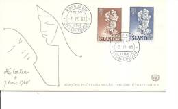 Réfugiés ( FDC D'Islande De 1960 à Voir) - Refugees