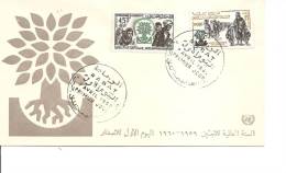 Réfugiés ( FDC Du Maroc De 1960 à Voir) - Flüchtlinge