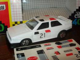 POLISTIL -  AUDI QUATTRO  AVEC SA BOITE  Scala 1/40 - Polistil