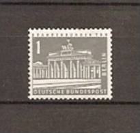 GERMANY DEUTSCHE BUNDESPOST BERLIN BERLINER STADTBILDER 1956 / MNH / 140 - Unused Stamps