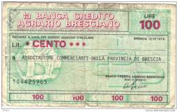 BILLET ITALIE 1976 100 LIRE.   (DB 32) - 100 Lire