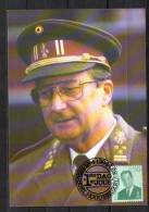 FDC, Carte Maximum, 50 F Roi Albert II,   Cob 2551 - 1991-2000