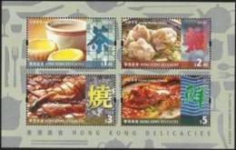 2012 HONG KONG DELICACIES MS OF 4v - Nuevos