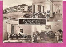 BAD BRAMBACH   -   ** 4 ANSICHTEN Des  JULIUS FUCIK HAUS **    -   Verlag : BILD U HEIMAT Aus REICHENBACH  N° 5284 - Bad Brambach