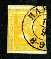 GS-13)  Prussia 1858  Mi.#12  Used - Afgestempeld