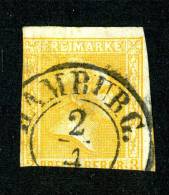 GS-14)  Prussia 1858  Mi.#12b  Used - Usados