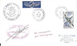 9336  MARION DUFRESNE - PLI Par HELICOPTERE - KERGUELEN - Lettres & Documents