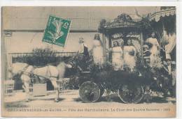 69 // CHARBONNIERES LES BAINS   Fête Des Horticulteurs, Le Char Des Quatre Saisons    Rognard Photo  1911 - Charbonniere Les Bains