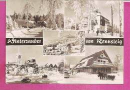 FINSTERBERGEN Ortsteil FRIEDRICHRODA   -   * 5 WINTER AUSICHTEN 1971 *  -   Verlag : A.B.V.aus Bad Salzungen  N° 0001 - Zeulenroda