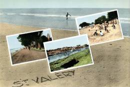 CPSM   SAINT VALERY SUR SOMME     Le Village  En Multivues - Saint Valery Sur Somme