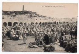 Cpa Algérie - Ghardaïa - Un Jour De Marché - Ghardaïa