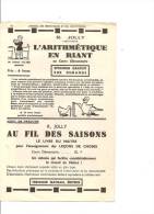 JOURNAL DES INSTITUTEURS ET INSTITUTRICES -1934- 15  NUMEROS - Learning Cards