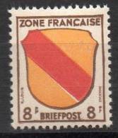 Allliierte Besetzung - Occupation Allié - Zone Française - 1945 - Michel N° 4 ** - Emissioni Generali