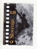 2202/ Slowenien Slovenia 2012 Mi.No. 984 ** MNH Movie Film Kamera Actor Acteur Mountains Alpe Alps  Berge Climber - Climbing