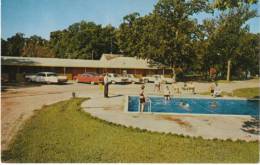 Spirit Lake IA Iowa, Gayline Motel Lodging, Auto, C1950s Vintage Postcard - Sonstige & Ohne Zuordnung