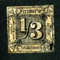 GS-87)  Thurn And Taxis 1852  Mi.#2  Used  Cat. ( 150.-euros) - Used