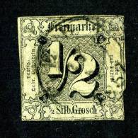 GS-88)  Thurn And Taxis 1852  Mi.#3a  Used  Cat. ( 20.-euros) - Gebraucht