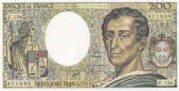 200 FRANCS MONTESQUIEU 1994  NEUF  U 156 - 200 F 1981-1994 ''Montesquieu''