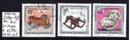 28.1.1994  -  SM-Satz Kpl. "Volksbrauchtum U. Volkskundl. Kostbarkeiten"  -  O  Gestempelt  -  Siehe Scan  (2146-48o) - Used Stamps