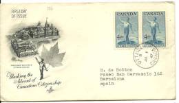 FDC 1947 - Lettres & Documents