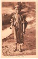 Ethnographie-Algérie-Touggourt-1933-  Enfant- "Bonjou....Sourdi"- Mendicité - Kinderen