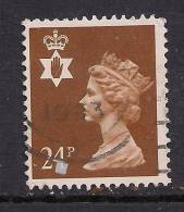 NORTHERN IRELAND GB 1991 24p CHESTNUT USED STAMP SG N158. ( H202 ) - Noord-Ierland