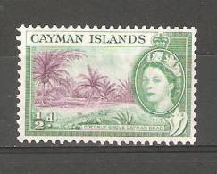 Cayman Islands 1953,QE-II,Sc 136,VF MNH** - Kaimaninseln