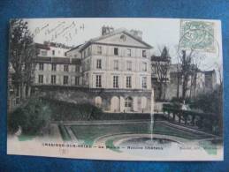 CP....CARRIERE SUR SEINE..LA MAIRIE  ANCIEN CHATEAU....1907 - Carrières-sur-Seine