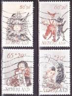 1982 Kinderzegels Gestempelde Serie NVPH 1275 / 1278 - Used Stamps