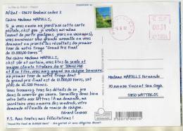 PSEUDO ENTIER PUBLICITE 2007 AFIBEL - , EMA, CARTE LA FETE DU FLOBART WISSANT 62 PAS DE CALAIS - A VOIR - Private Stationery