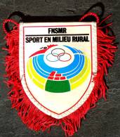 Fanion FNSMR Sport En Milieu Rural - Autres & Non Classés